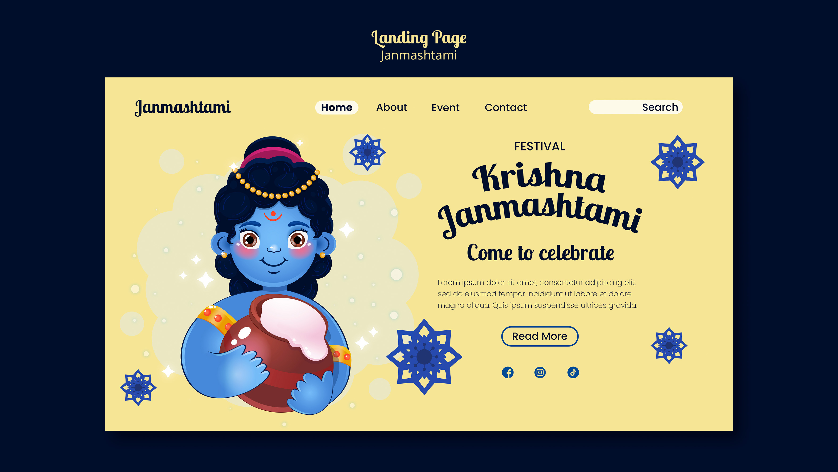Website project preview